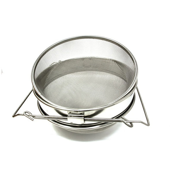 STAINLESS STEEL DOUBLE STRAINER