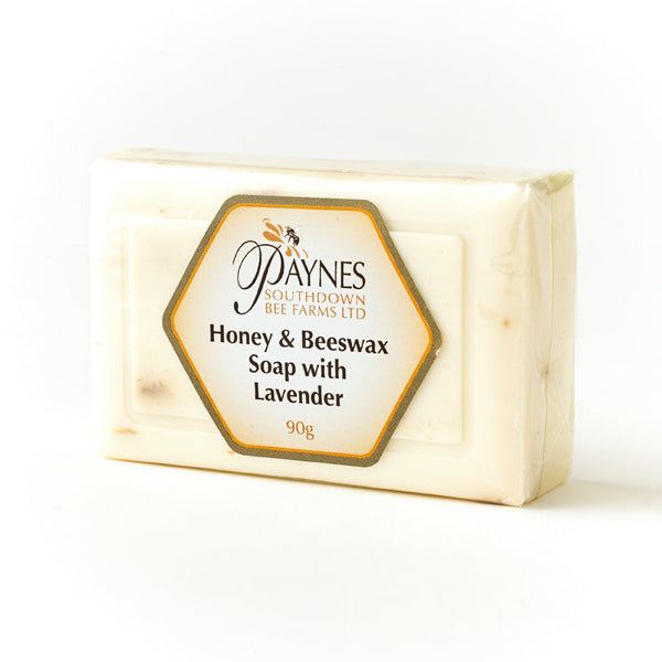 HONEY & BEESWAX SOAP WITH LAVENDER FLOWERS